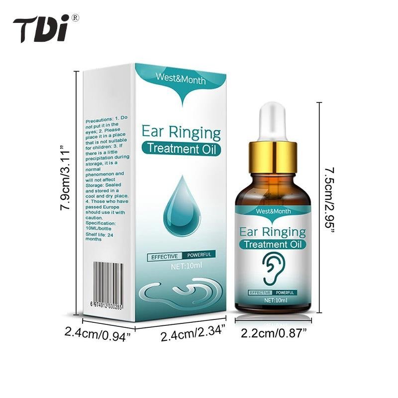 1pcs 10ml Ear Ringing Relieving Drops Relieve Deafness Tinnitus Itching Earache Health Care Treatment Relief Drops - Image 6