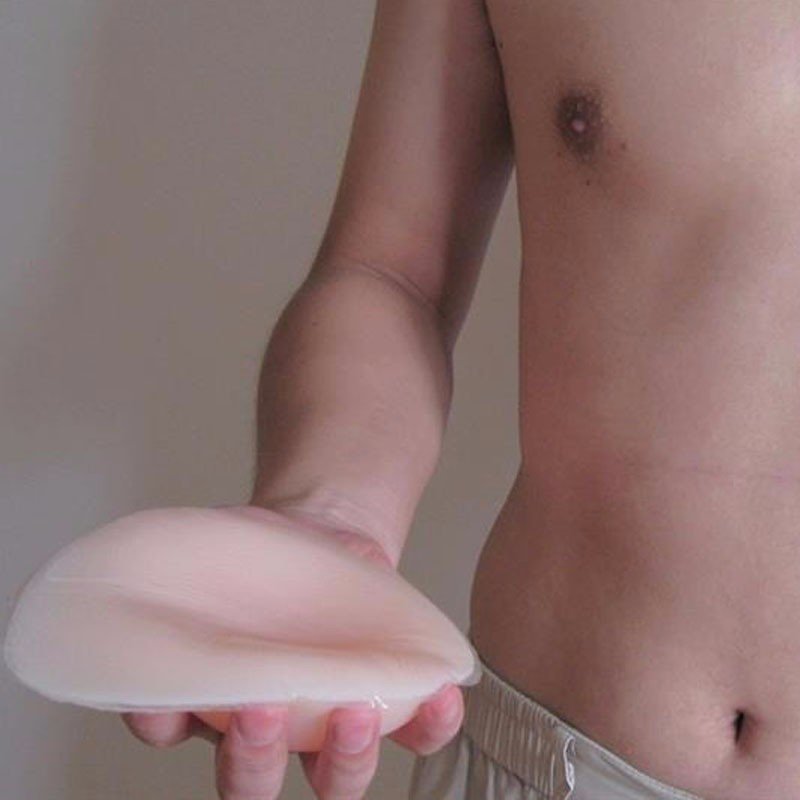 800g C cup transgender realistic silicone breast form adhesive sexy hot fake boobs cosplay - Image 2
