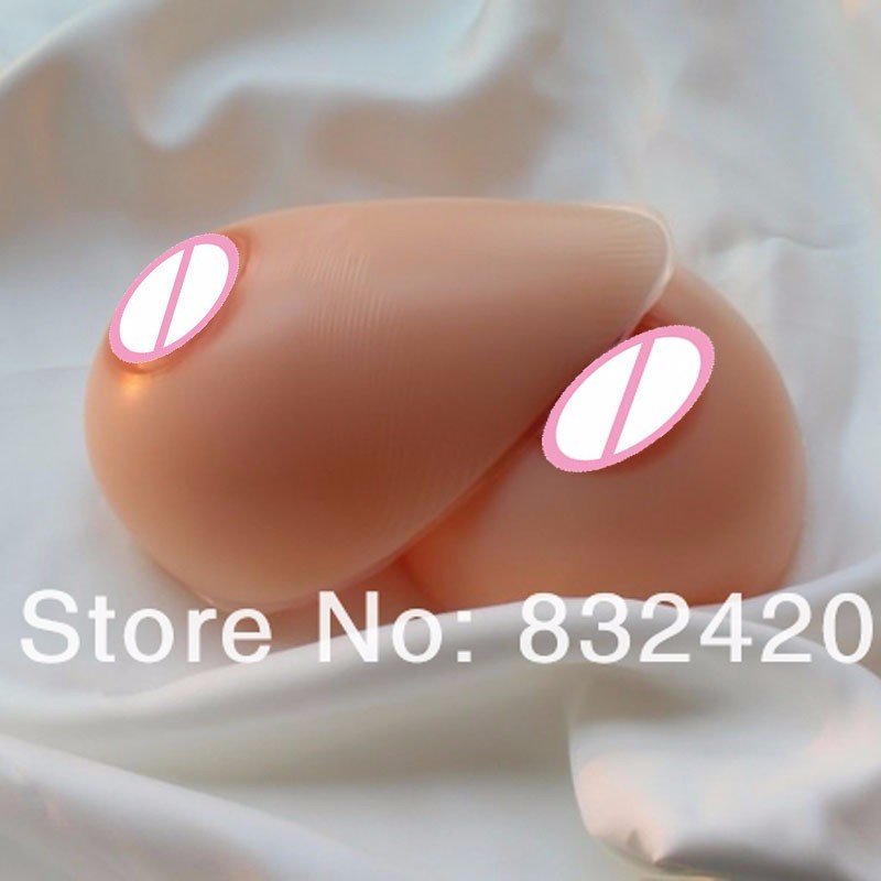 800g C cup transgender realistic silicone breast form adhesive sexy hot fake boobs cosplay - Image 5