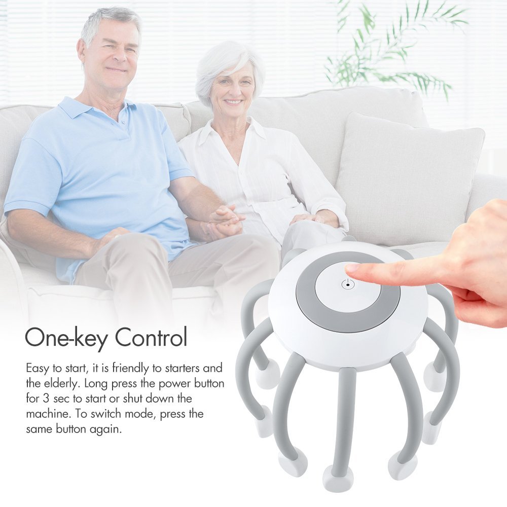 Head Scalp Massager for Headache Relief Scalp Stress Relax Head Massage Scratcher Head Scratcher - Image 5